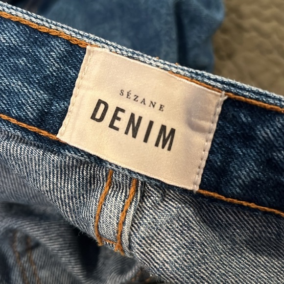 Sezane - Brut Sexy Jeans - Denim Blue - Picture 6 of 15